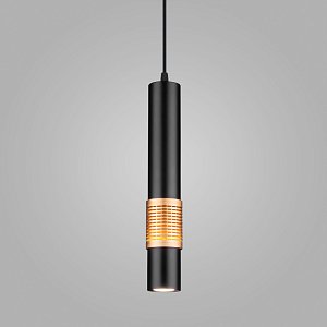 Подвесной светодиодный светильник Elektrostandard DLN001 DLN001 MR16 черный матовый/золото