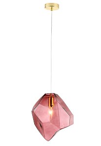 Подвесной светильник Crystal Lux NUESTRO SP1 GOLD/PINK