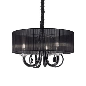 Подвесная люстра Ideal Lux Swan SP3 Nero 153148