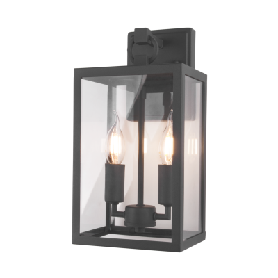 Уличный настенный светильник Elektrostandard Candle 35150D темно-серый 4690389182457 a058478 6560₽