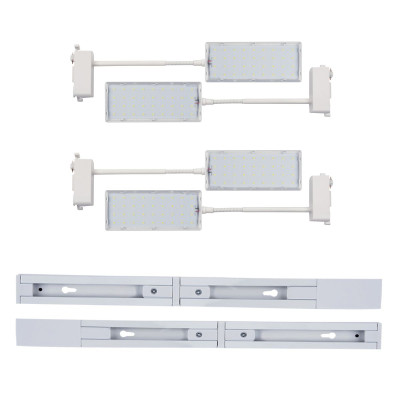 Трековый прожектор для растений 4 шт Uniel ULB-P37-12WSPFRK WHITE 3М SET42 UL-00012710 5320₽