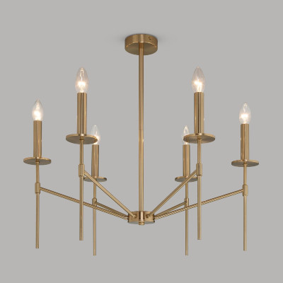 Люстра на штанге Eurosvet Anders 601426 латунь a061930 12700₽