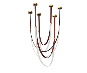 Подвесная люстра Kink Light Лирд 07689A-150+180+210,04