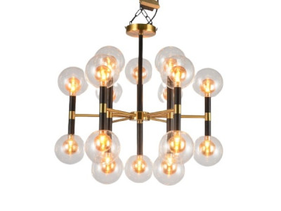 Люстра на штанге Elvan LU-763018-G9-GlBkCl 19900₽