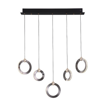 Подвесной светильник Lumien Hall Livin LH80285P-BK-PBK-SGD 17800₽