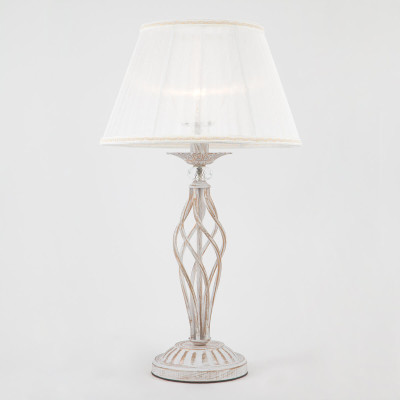 Настольная лампа Eurosvet 010021 белый с золотом 11000₽