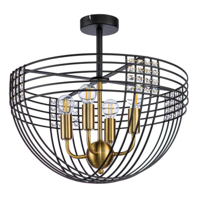 Потолочная люстра Indigo Fresco 100014C Black V000104 14410₽