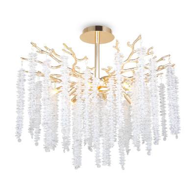 Люстра на штанге Freya Mineral FR1010CL-08G 39990₽