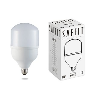 Лампа светодиодная Saffit SBHP1030 E27 30W 6400K 55091