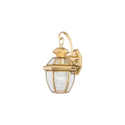 Уличный настенный светильник Quoizel QZ-NEWBURY2-S-PB