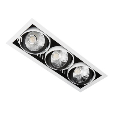 Встраиваемый светодиодный светильник Ambrella Light Cardano T813 BKCH 312W 4200K 7340₽