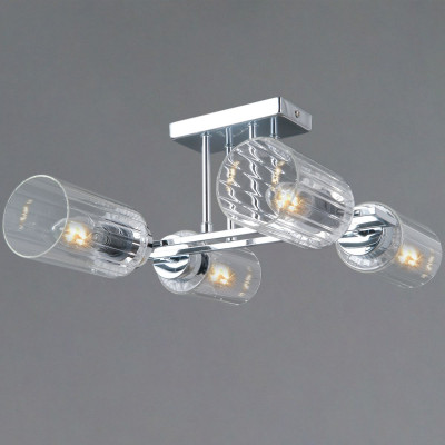 Потолочная люстра Illumico IL0780-4CSQ-25 CR NAPLES 7590₽