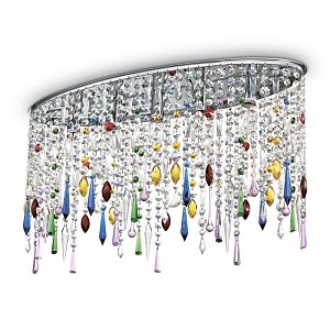 Потолочный светильник Ideal Lux Rain Color PL5 105239