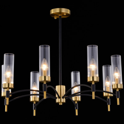 Люстра на штанге Illumico IL5177-8PLS-29 BRASS TUBO 23400₽