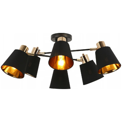 Потолочная люстра Illumico IL6116-6COU-79 BK GD Abelie 8700₽