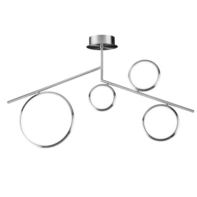 Подвесная светодиодная люстра Mantra Olimpia Cromo 6590 28536₽