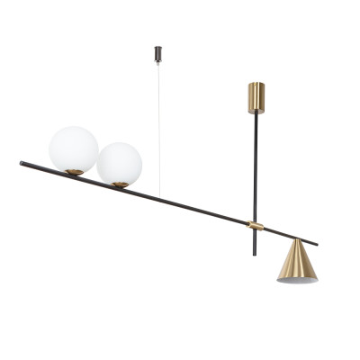 Люстра на штанге Arte Lamp Jacob A7029PL-3BK 11490₽