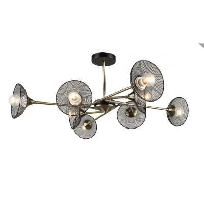 Люстра на штанге IMEX MD5700-8-S-ABBK 5090₽