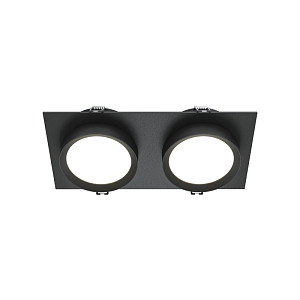 Встраиваемый светильник Maytoni Hoop DL086-02-GX53-SQ-B
