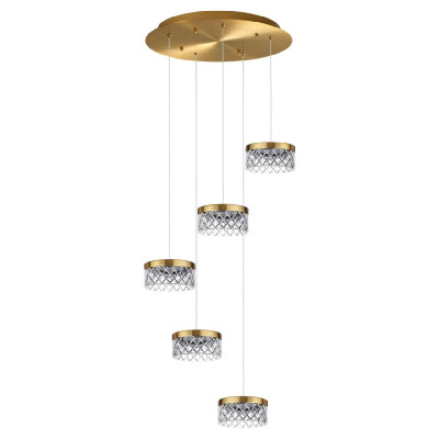 Каскадная люстра Odeon Light Fivre 503230L 25560₽