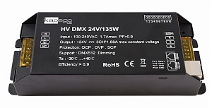 Блок питания Deko-Light HV DMX 135Вт 100-240В IP20 843275