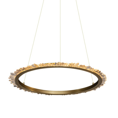 Подвесная люстра Delight Collection Quartz Halo MD20020154-1B satin gold 51310₽