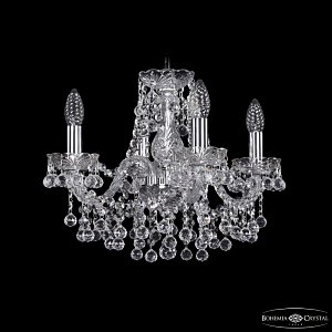 Подвесная люстра Bohemia Ivele Crystal 1409/4/141 Ni