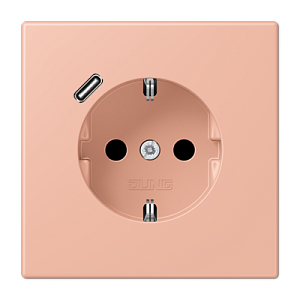 Розетка 2K+З USB Typ C Jung LC1520-18C231