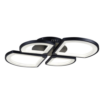 Потолочная светодиодная люстра iLedex River X024-4 BK 10795₽