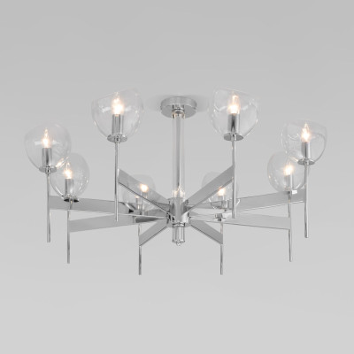 Люстра на штанге Eurosvet Arrista 601308 хром Smart a060135 5900₽