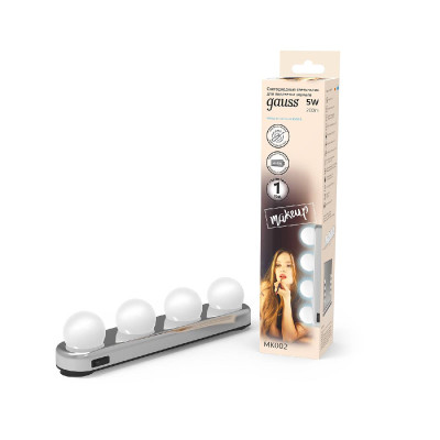 Подсветка для зеркал Gauss Makeup MK002 499₽