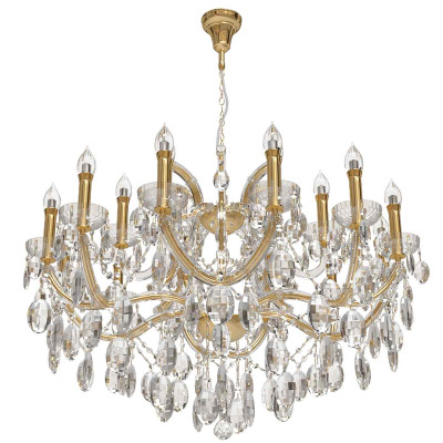 Подвесная люстра Crystal Lux Hollywood SP126 Gold 129900₽