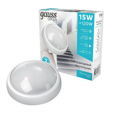 Уличный светодиодный светильник Gauss 141411215 629₽