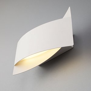Настенный светодиодный светильник Eurosvet Overlap 40145/1 LED белый