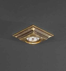 Встраиваемый светильник Reccagni Angelo SPOT 1084 bronzo