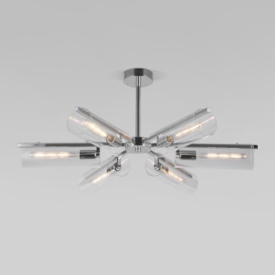 Люстра на штанге Eurosvet Trompeta 701446 хром a060900 13300₽