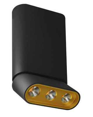 Светодиодный спот Lumien Hall Фергус 80053CM-BK-GD 3350₽