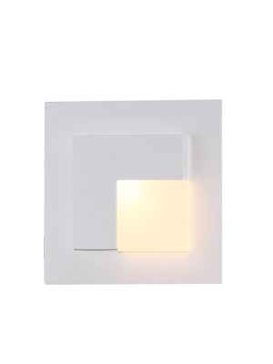 Светильник для подсветки лестниц Elvan VLS-107SQ-3W- WW-Wh 1900₽