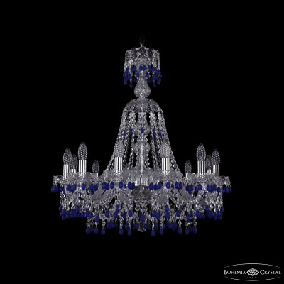 Подвесная люстра Bohemia Ivele Crystal 141012240XL-74 Ni V3001 68686₽