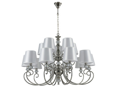 Подвесная люстра Newport Marta 12105C nickel М0071147 100189₽