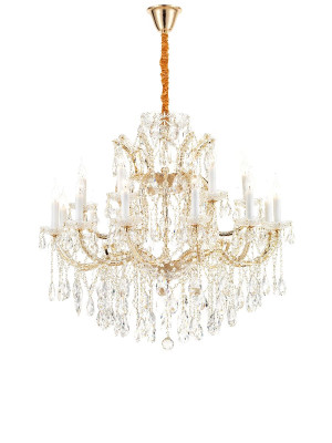 Подвесная люстра iLamp Diamond 6071-18 GDCL 171290₽