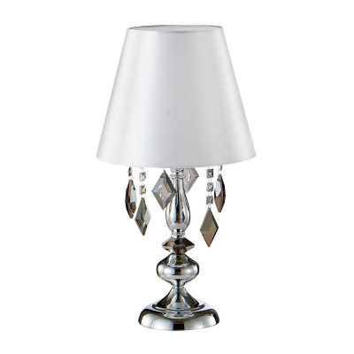 Настольная лампа Crystal Lux Mercedes LG1 ChromeSmoke 9900₽