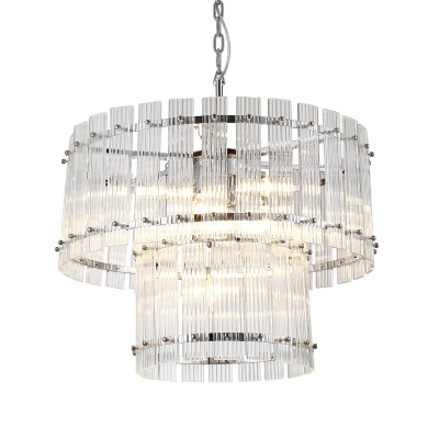 Подвесная люстра Delight Collection Ruby KG1112P-7 chromeclear 89190₽