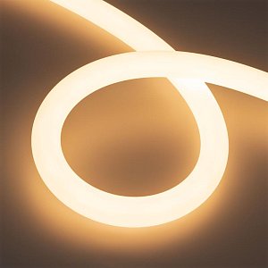Светодиодная герметичная лента Arlight MOONLIGHT-TOP-A336-D30mm 24V Warm3000 (14.4 W/m, IP65, 5m, wire x1) 050481