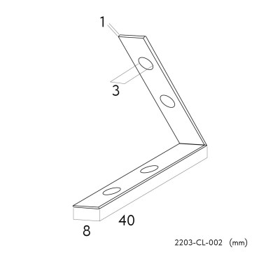 Коннектор для соединения шинопровода Favourite Practica 2203-CL-002 190₽