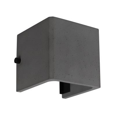 Уличный настенный светильник Arlight LGD-PERAN-WALL-S120x120-6W Warm3000 BK 0-80 deg 230V IP65 Бетон 051748 12465₽