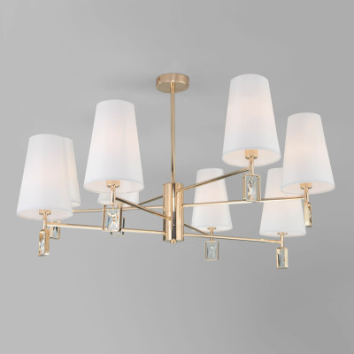 Люстра на штанге Eurosvet Milazzo 601378 золото a060129 19800₽