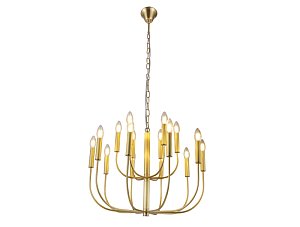 Подвесная люстра Newport 34910+6/C brass М0067453