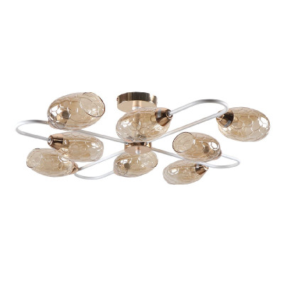 Люстра на штанге IMEX MD8305-8-S-FGDWH 7990₽