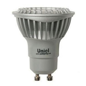 Лампа светодиодная (07251) Uniel GU10 5W 4500K JCDR LED-JCDR-5W/NW/GU10/FR